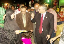 مسيرات مكوكية لمرشحي "الحرية والعدالة" بالإسكندرية