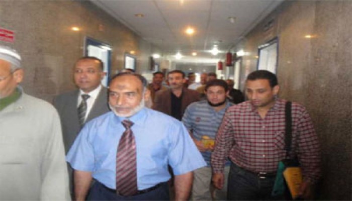 جولات ناجحة لمرشحي الحرية والعدالة بالمنتزه