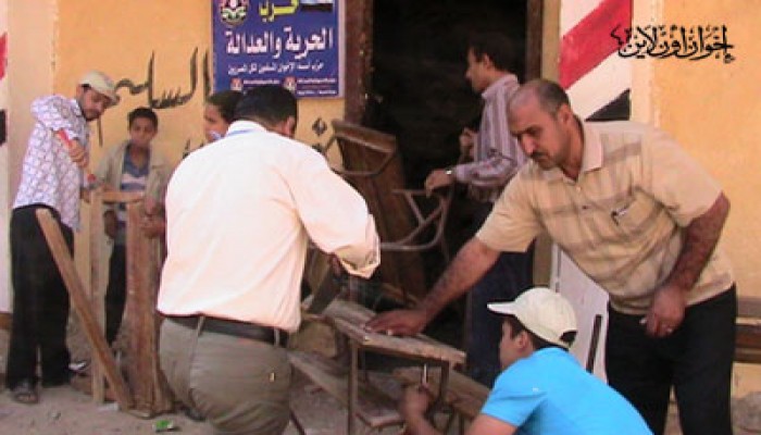 قوافل طبية وبيطرية وحرفية لـ"الحرية والعدالة" بالبحيرة