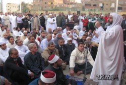 التفاف جماهيري حول مرشحي "الحرية والعدالة" بجنوب القليوبية