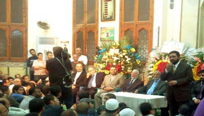 المرشد العام يشارك في حفل زواج نجل د. مرسي