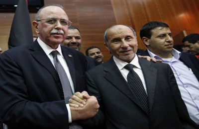 عبد الجليل في القاهرة.. وحكومة ليبية خلال أسبوعين