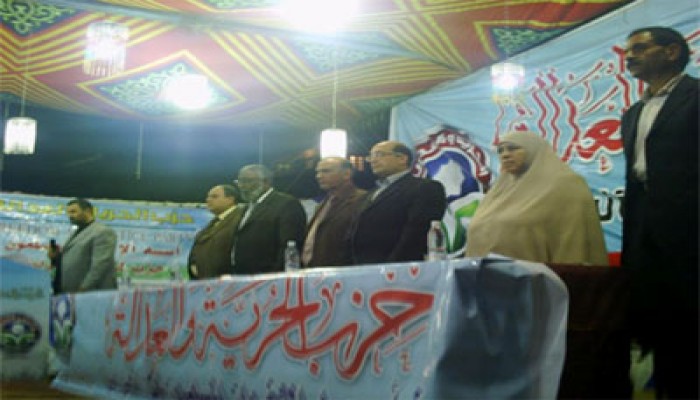 نشاط تعريفي مكثف لـ"الحرية والعدالة" بدمياط