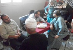 دمياط.. 290 مستفيدًا من قافلة "الحرية والعدالة" بشرمساح