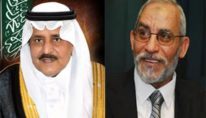 المرشد العام يهنئ الأمير نايف لاختياره ولي عهد السعودية