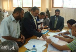 "الحرية والعدالة" ببورسعيد يتقدم بقائمتين للبرلمان