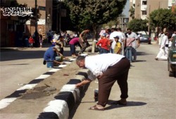 "الحرية والعدالة" يساهم في حملة "يوم البيئة" بالفيوم