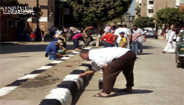 "الحرية والعدالة" يساهم في حملة "يوم البيئة" بالفيوم