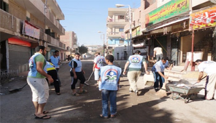 يوم خدمي في حبِّ الوطن لإخوان الإسماعيلية