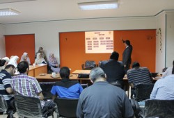 الخطاب الإعلامي في محاضرة للحرية والعدالة بشرق القاهرة