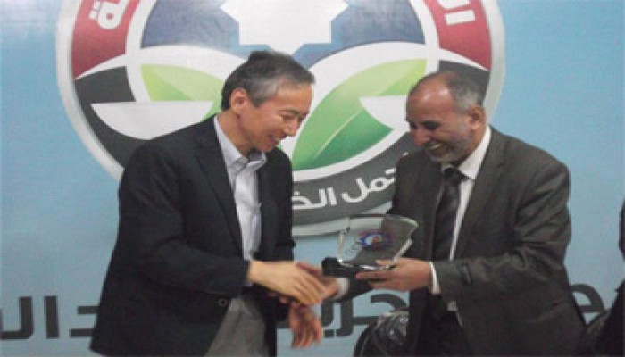 مستشار السفير الياباني يزور "الحرية والعدالة" بالسويس