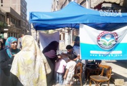 "الحرية والعدالة" يشارك في التطعيم ضد شلل الأطفال بالبساتين