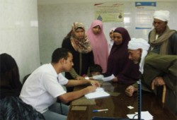 قافلة طبية لـ"الحرية والعدالة" بالفيوم