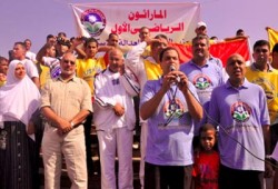 1000 مشارك في "ماراثون" الحرية والعدالة بالإسكندرية