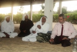 "الحرية والعدالة" يلتقي قبائل بئر العبد