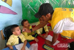 7500 متطوع لـ"الحرية والعدالة" ضد "شلل الأطفال" بالإسكندرية