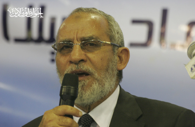 المرشد العام: الشعب المصري ذاق الحرية ولن يفرط فيها