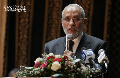 كلمة المرشد العام في احتفالية المستشار عبد الله العقيل