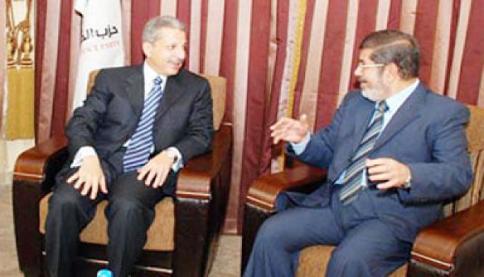 رئيس الحرية والعدالة يستقبل السفير السعودي بالقاهرة