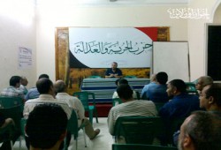 "الحرية والعدالة" ببورسعيد يبحث حل مشكلة القمامة