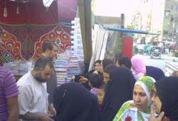 "الحرية والعدالة" ينظم معرضًا للمدراس بغرب شبرا