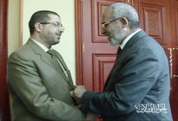 المرشد العام يستقبل وزير الصحة الفلسطيني