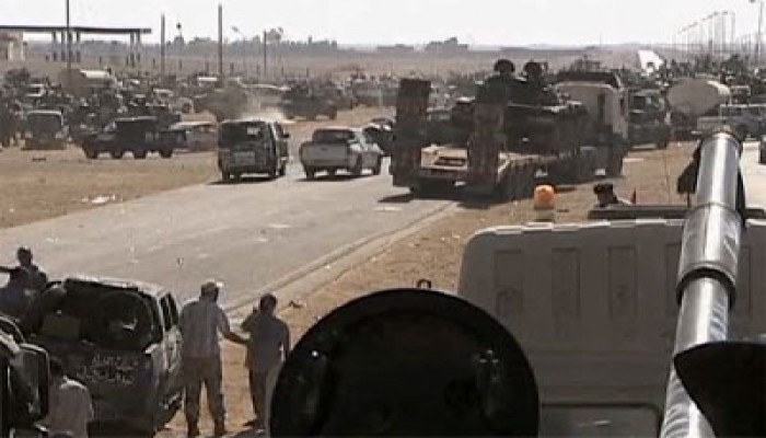 ثوار ليبيا يدخلون معقل ميليشيا القذافي