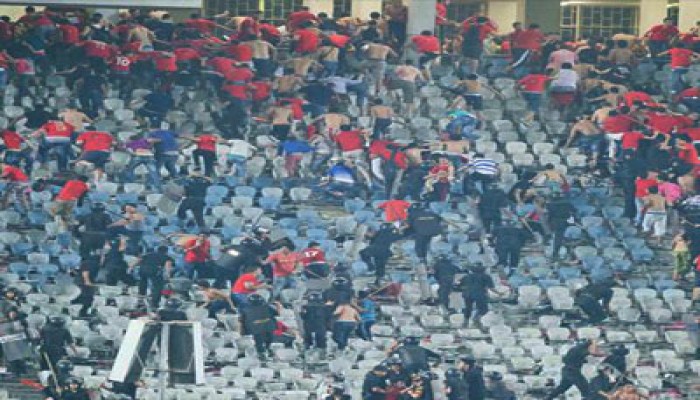 "الحرية والعدالة" بالقاهرة يطالب بتحقيق فوري في أحداث الإستاد