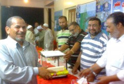 الشاعر والخولاني يشاركان فلاحي بورسعيد توزيع تأشيرات الحج