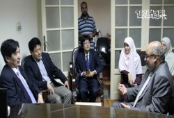 الحرية والعدالة بالإسكندرية يستقبل القنصل الصيني