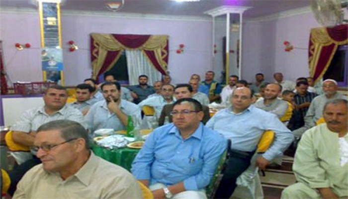 الاجتماع الأول لمؤسسي "الحرية والعدالة" بمنية النصر