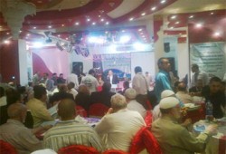 "الوحدة الوطنية" تخيم على إفطار "الحرية والعدالة" بشبرا