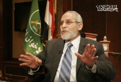 المرشد العام يكذب "روزاليوسف" حول مؤتمر المنصورة