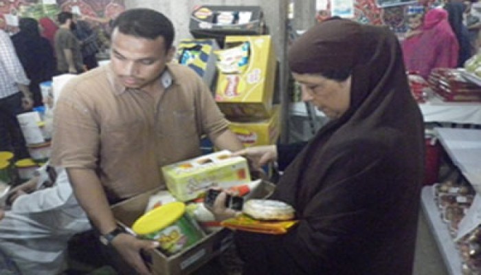 افتتاح معرض "الحرية والعدالة" للسلع الغذائية بالمنوفية
