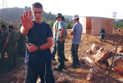 مغتصبون صهاينة يحرقون أراضي الزيتون بنابلس