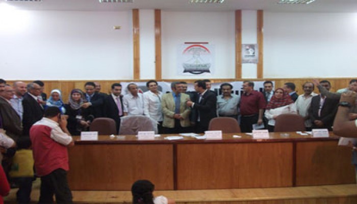 "الحرية والعدالة" يشارك "المصري" مؤتمره الأول بكفر الشيخ