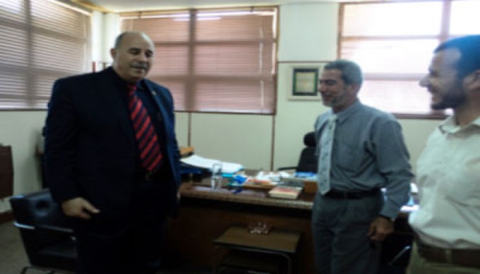 "الحرية والعدالة" بشمال سيناء يزور ديوان المحافظة