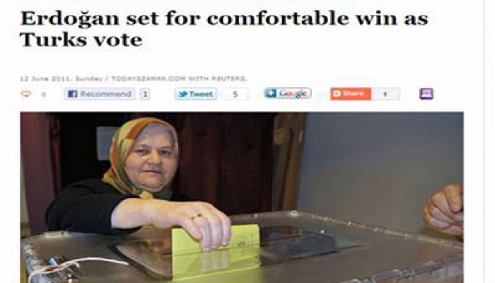 العدالة التركي يستعد لفوز مريح في الانتخابات البرلمانية اليوم