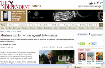 تصاعد ظاهرة "الإسلاموفوبيا" في بريطانيا