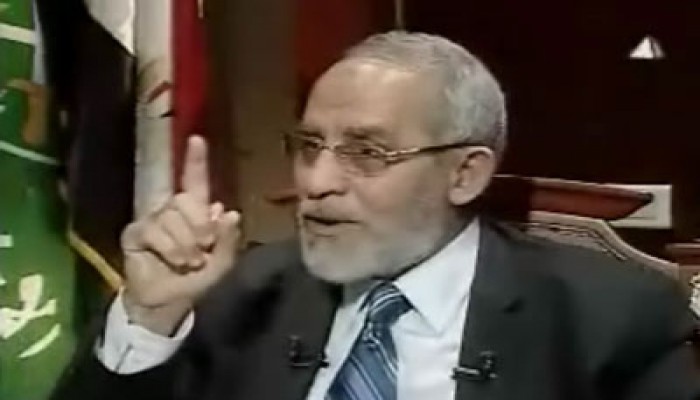 المرشد العام: روح 25 يناير ضمانة لبناء مصر