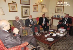 المرشد العام يلتقي رئيس الوزراء ورئيس مجلس النواب اللبنانيين