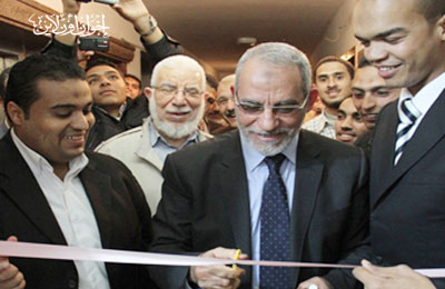 المرشد العام يفتتح المركز العام لإخوان الإسكندرية