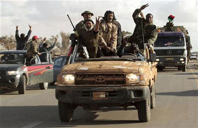 ثوار ليبيا يستعدون لدخول أجدابيا