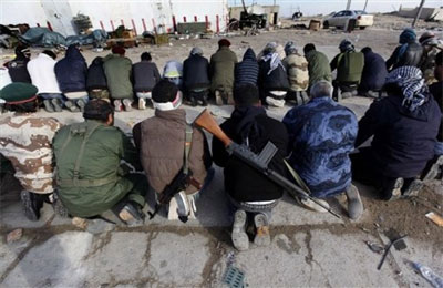 ثوار ليبيا يطردون ميليشيا القذافي من البريقة