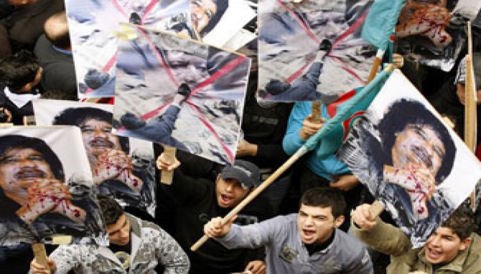 الزاوية تتحرر من ميليشيا القذافي