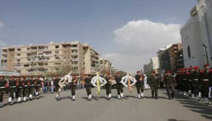 المرشد العام يتقدم مشيِّعي الفريق سعد الدين الشاذلي