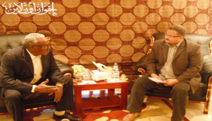 مقرر مجلس الأمن القومي السوداني في حديث شامل