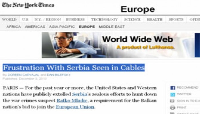 "ويكيليكس" يفضح المؤامرة ضد مسلمي البوسنة