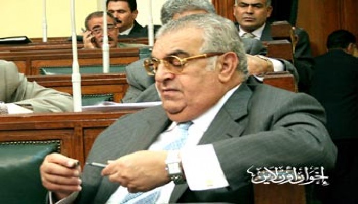 المرشد العام يرسل وفدًا برلمانيًّا في عزاء الشاذلي