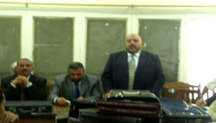 إبراهيم حجاج وعبد الفتاح عيد يلتقيان محامي منوف